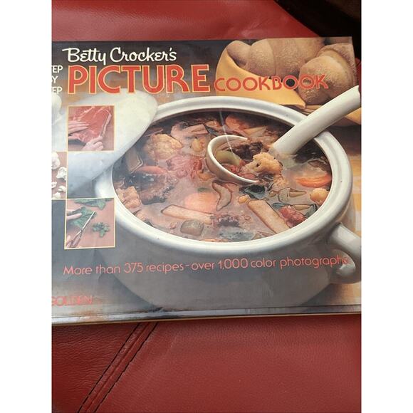 Betty Crocker Step By Step Picture Cookbook 1983 Hardcover First Printing - Picture 2 of 6